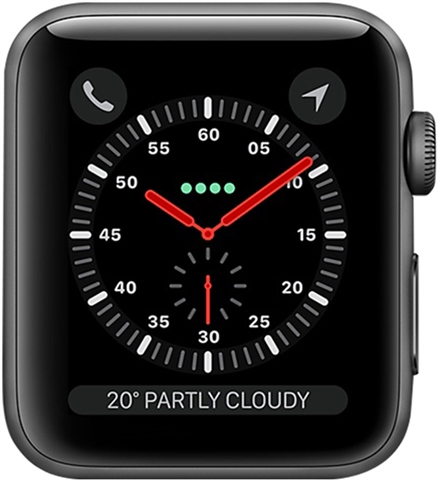 Apple watch series 3 cellular space grey best sale